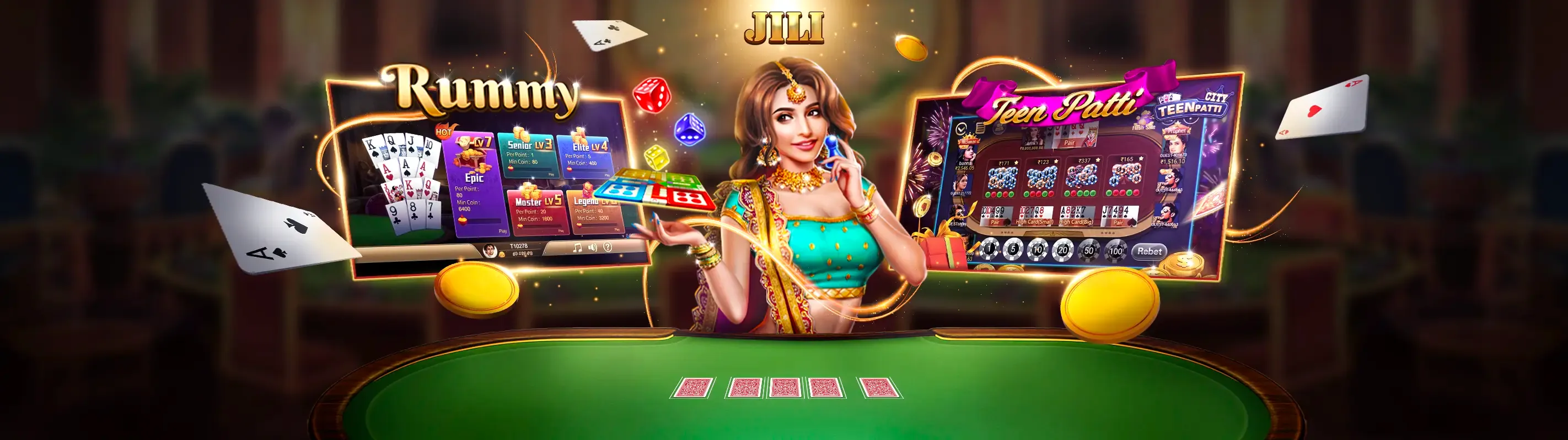 Hình ảnh tổng quan các loại hình game đa dạng tại xin88